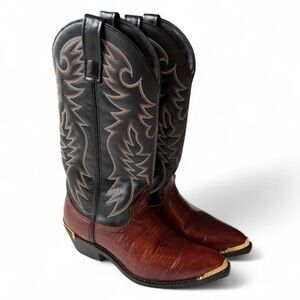 Laredo Men’s 7 (Women’s 8) Leather Atlanta Western Boots